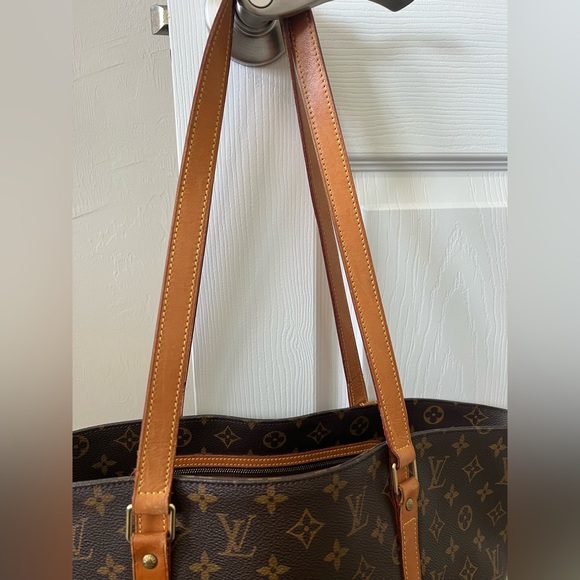 Authentic Louis Vuitton Monogram Sac Shopping Tote Shoulder bag - Picture 3 of 15
